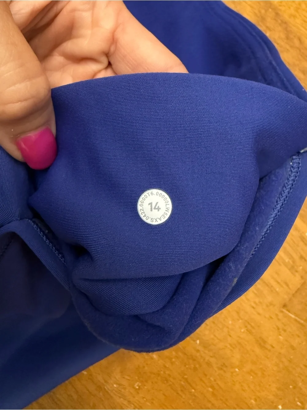 Lululemon Fast and Free High-Rise Fleece Tight 28” 14 Psychic